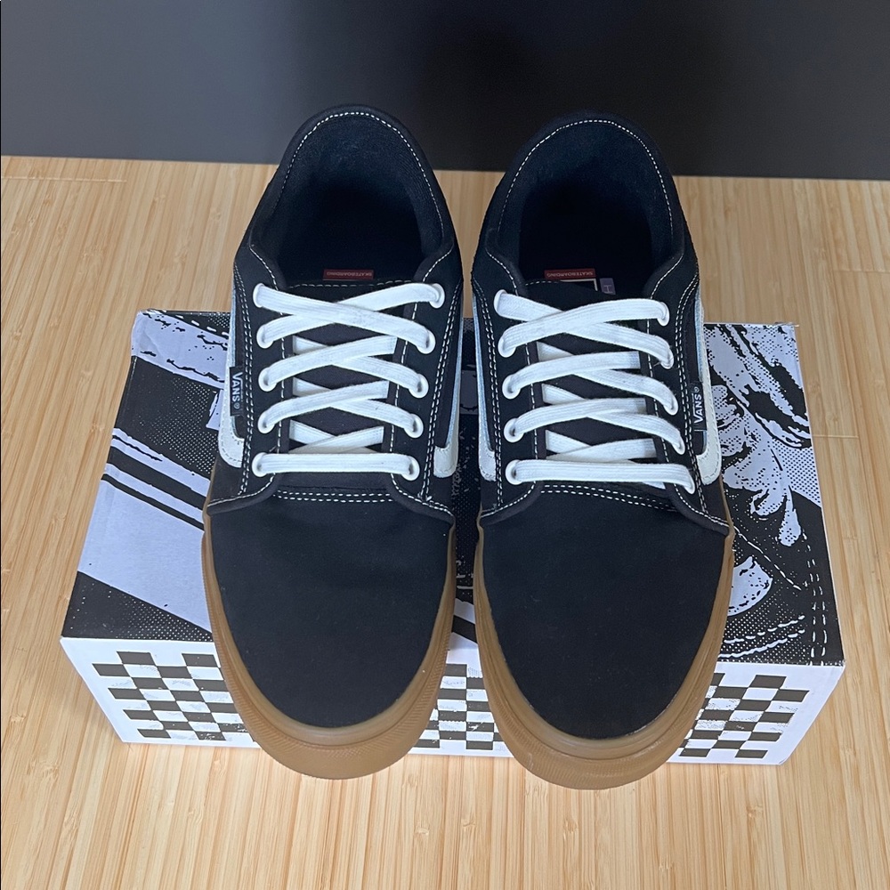 Vans Skate Chukka Low Size 11 Black Gum - Picture 3 of 6